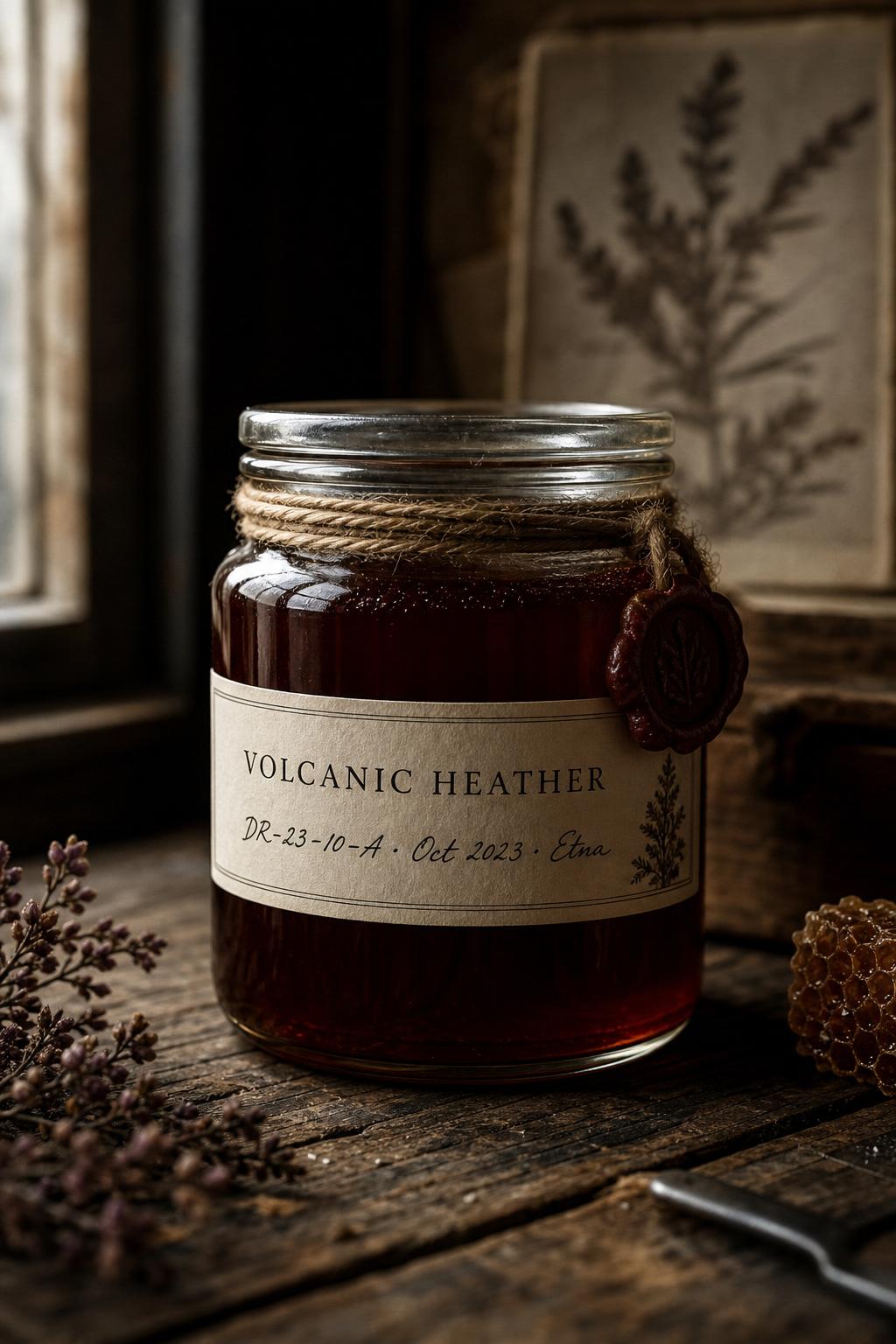 Volcanic Heather honey jar — 250 g
